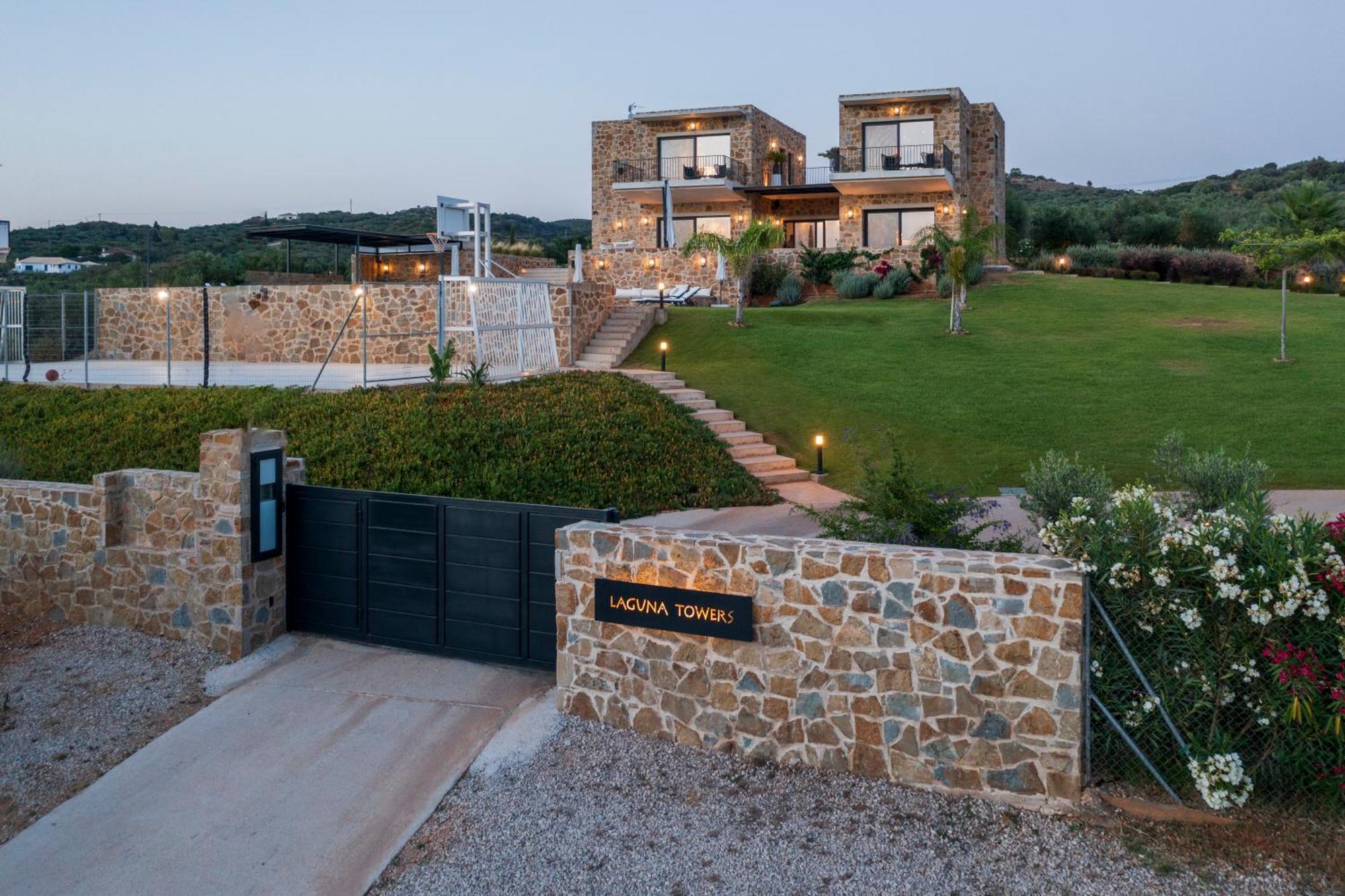 Family & Golf Villa Laguna Towers Gialova Navarino Buitenkant foto